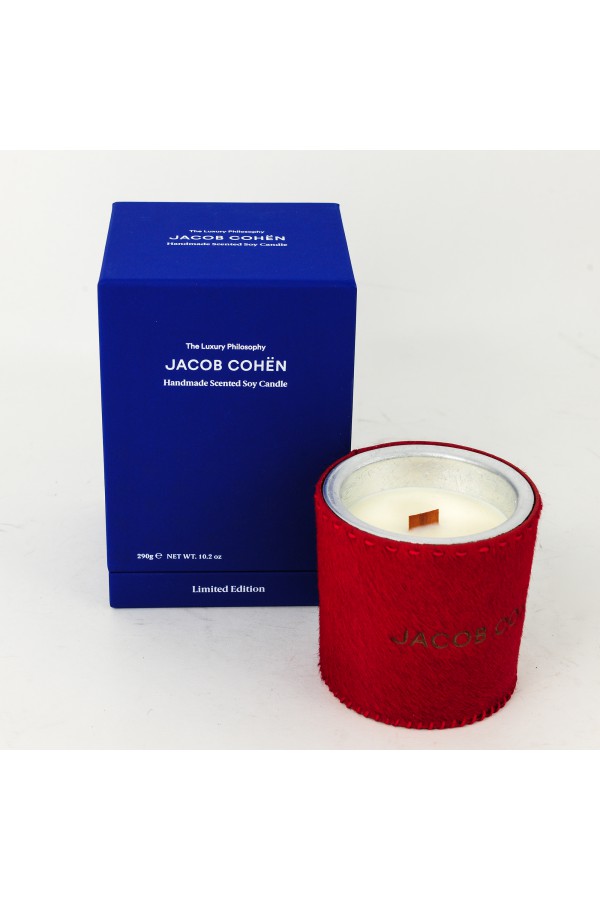 Jacob Cohen Soy Scented Candle Red