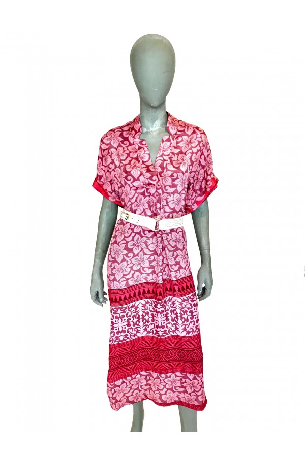 Sissel Edelbo jurk roze (32679)