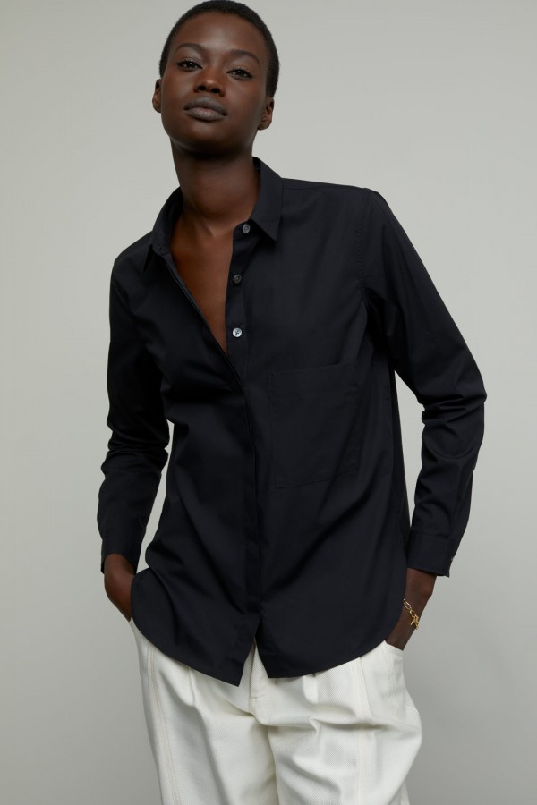 Closed Hailey Organic Poplin Blouse (33545)