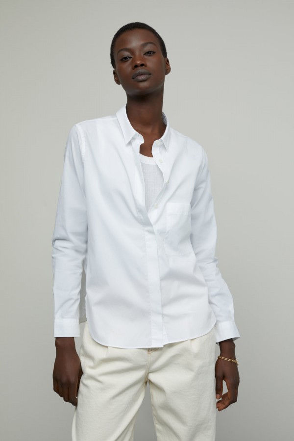 Closed Hailey Organic Poplin Blouse (33546)